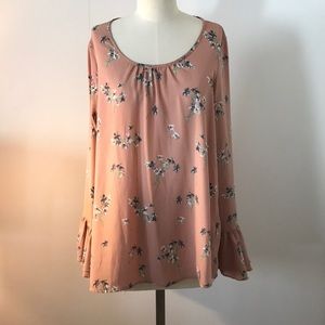 Floral printed blouse